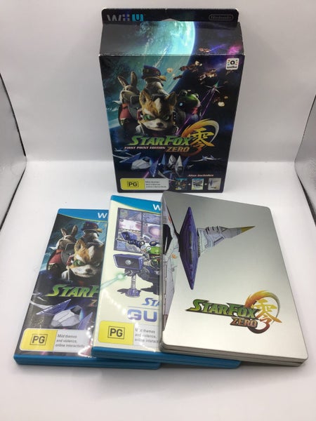 * -Wii U- Star Fox Zero First Print Edition * Carousel 3