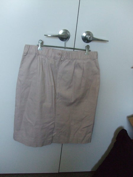 Beige Cotton Skirt By Capture Sz 14 Carousel 2
