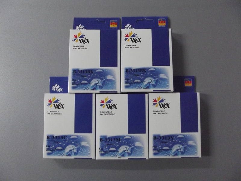 LC3313 LC3311 Compatible Ink Cartridges x5 (2BK/1C/1M/1Y) for Brother MFCJ491DW Carousel 1