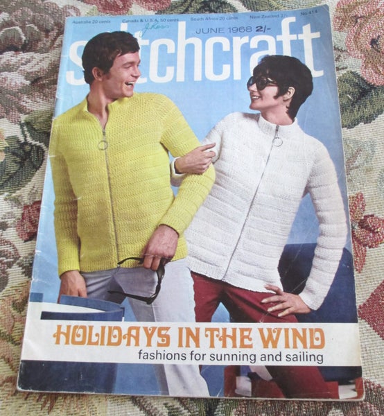 1968 Stitchcraft Knitting Pattern Book Carousel 1