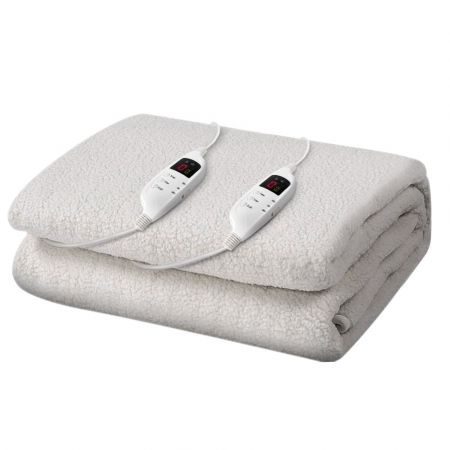 Queen Size Electric Blanket Fleece Underlay Carousel 2