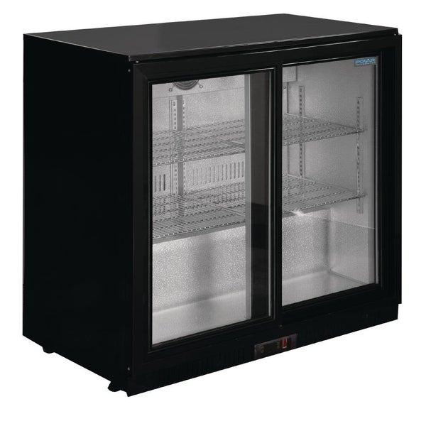 Polar G-Series Under Counter Back Bar Cooler with Sliding Doors 198Ltr GL010-A Carousel 1