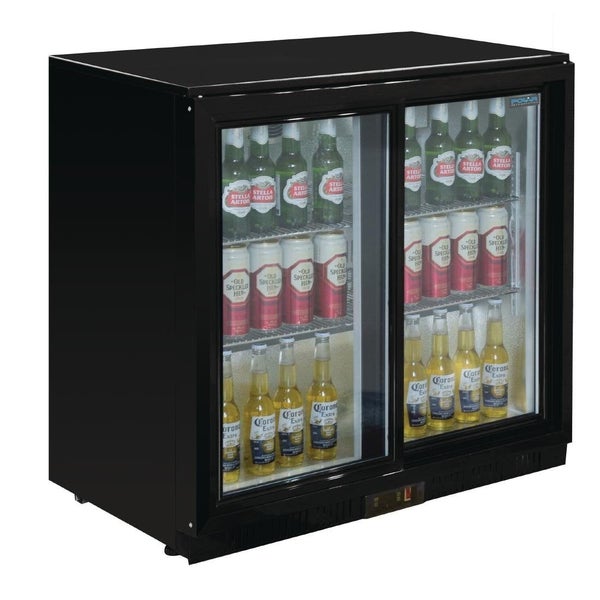 Polar G-Series Under Counter Back Bar Cooler with Sliding Doors 198Ltr GL010-A Carousel 2