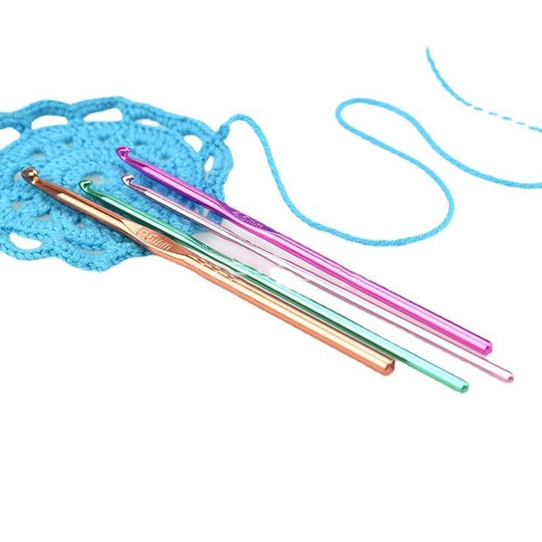 Elosung Black 100 Piece Crochet Kit With Storage Case For Beginners And Professi Carousel 2