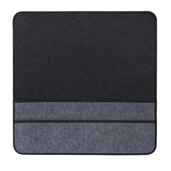 Elosung Black Felt Sewing Machine Mat With Multi Pocket Storage Organizer Carousel 1