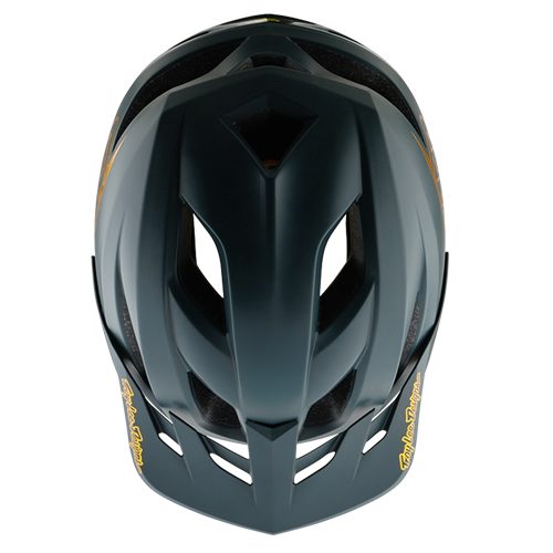 TROY LEE DESIGNS YOUTH FLOWLINE AS HELMET POINT GRAY / GOLD YOUTH. Carousel 3