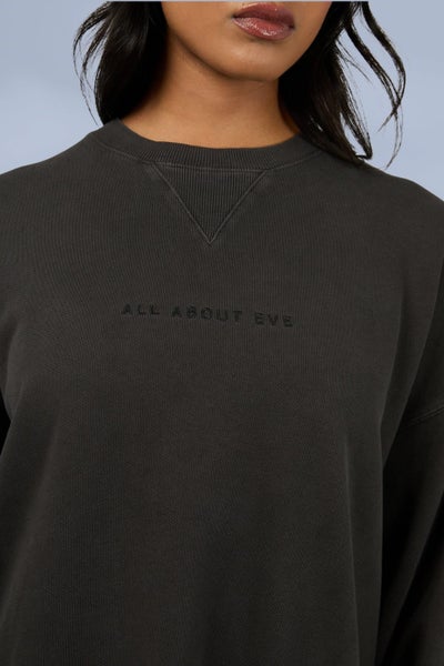 All About Eve AAE Relaxed Crew Washed Black Carousel 6