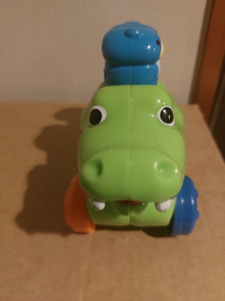 Fisher Price Amazing Animals Press & Go Crocodile Baby Toddler Toy Carousel 2