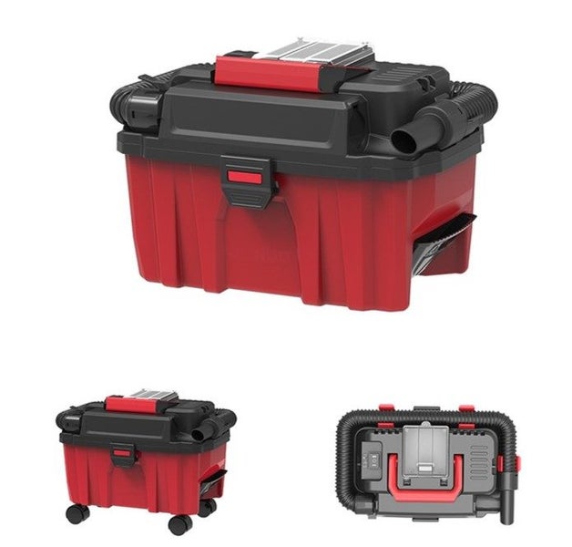 Portable Wet & Dry Vacuum 3 in 1 washable hepa filter uses Makita Battery Carousel 1