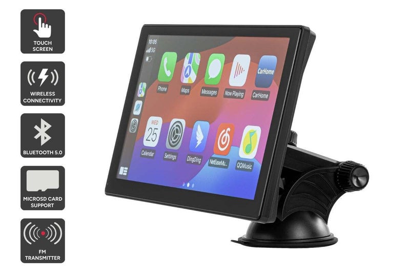 Kogan 9" Touchscreen Car Display with Apple CarPlay and Android Auto Carousel 1