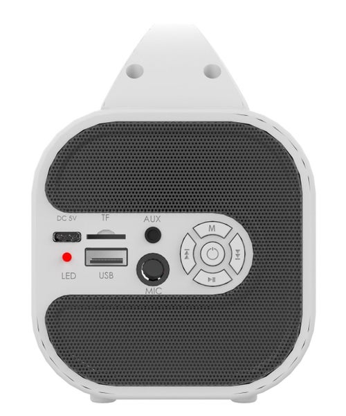 IDANCE Cyclone 400s Portable Bluetooth Party Speaker with Disco Light Carousel 2