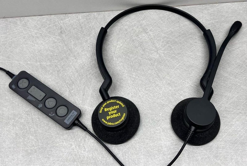 Jabra Biz 2300 MS Duo USB-C Wired Headset Carousel 1