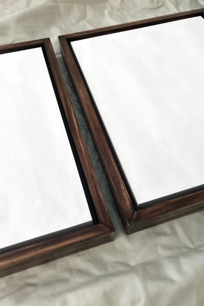 MDF Art Panel 8 x 10 with floating frame set (2 sets) Carousel 1
