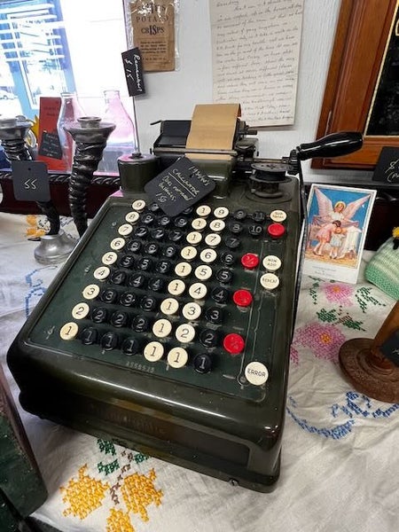Vintage adding machine Carousel 1