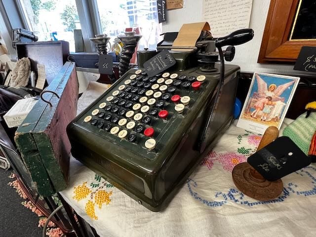 Vintage adding machine Carousel 2