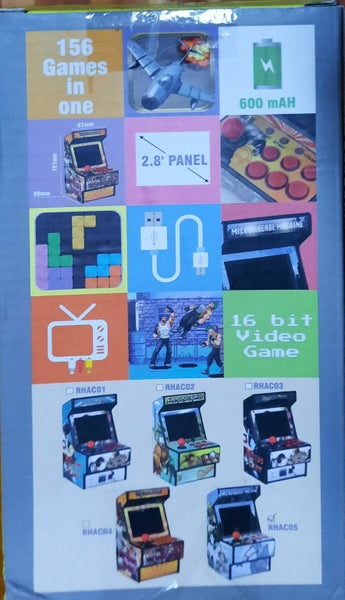 Mini 16 bit Arcade Machine Carousel 4