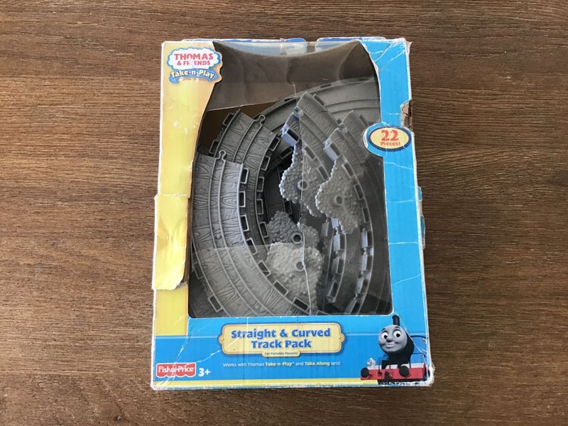 Thomas and Friends : Straight & Curved Track for Take-n-Play & Take Along sets Carousel 1