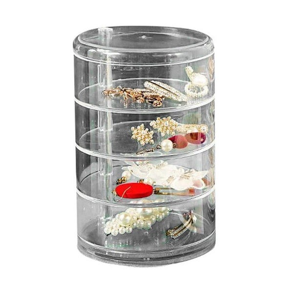 Rotating Jewelry & Makeup Storage Rack 360° Organizer for Accessories Carousel 2