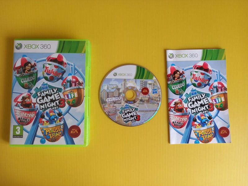 Hasbro Family Game Night Vol 3 (Xbox 360) Carousel 1