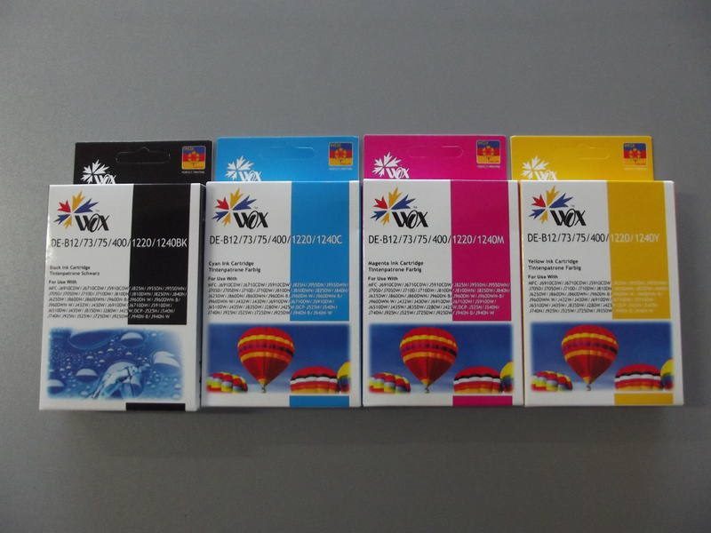 LC73 Ink Cartridges x4(1BK/1C/1M/1Y) Compatible With Brother Printers Carousel 1