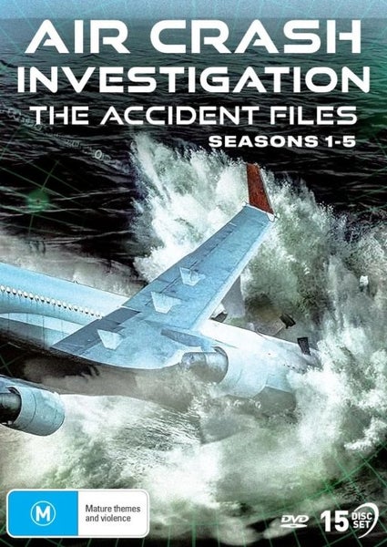 AIR CRASH INVESTIGATION: THE ACCIDENT FILES - SEASONS 1-5 (15DVD) Carousel 1