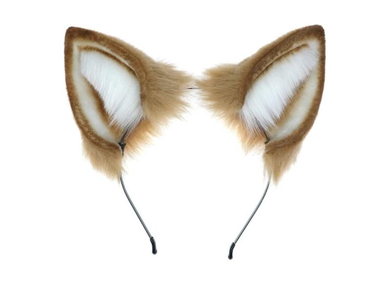 Cosplay Furry Animal Fox Ears Head Band For Halloween Party Decor Carousel 1
