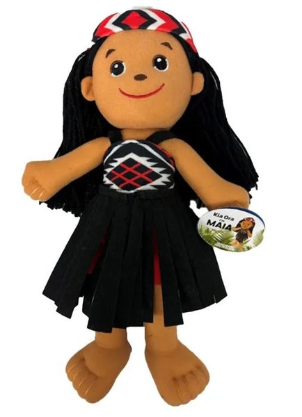 Maori Kapa Haka Maia Soft Toy Doll Carousel 1