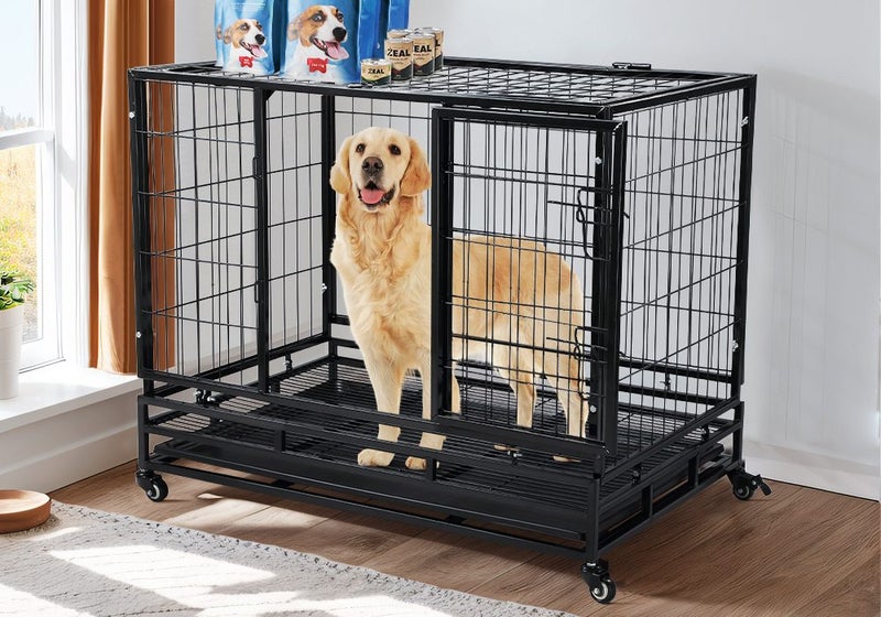 Dog Crate Cage Carousel 1
