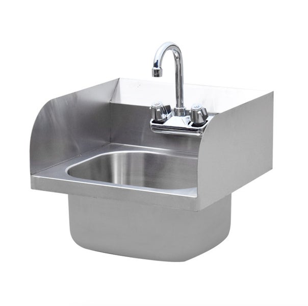 Hotel Equipment Stainless Steel Wall Mount Small Hand Washing Sink Carousel 1