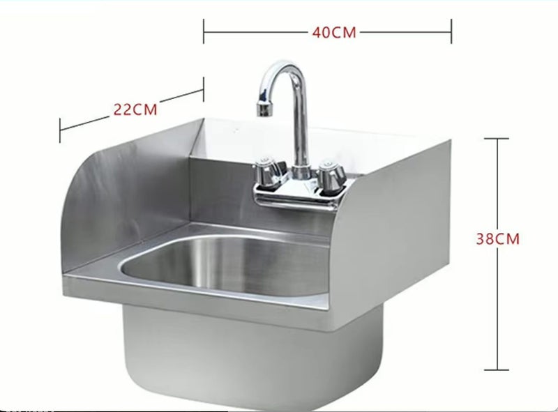 Hotel Equipment Stainless Steel Wall Mount Small Hand Washing Sink Carousel 5