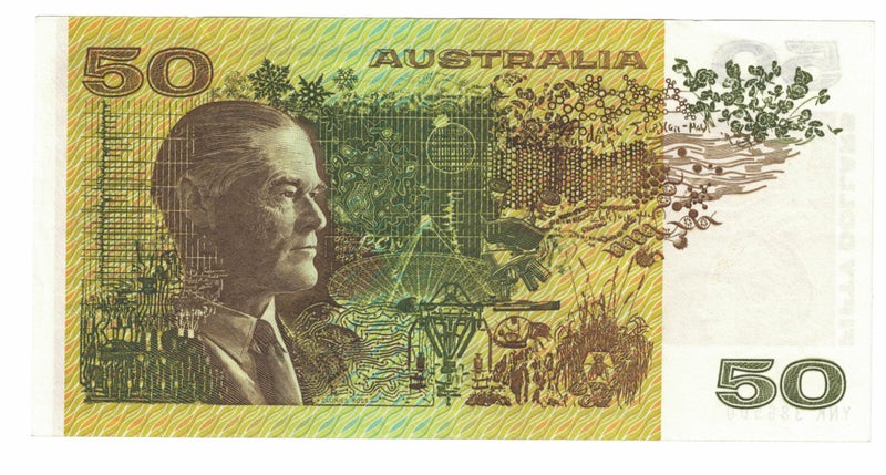 Australia - 50 Dollars - Lord Howard Walter Florey- YAK 386500 Carousel 2