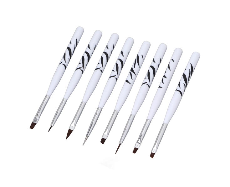 8pcs Nail Art Brush Set Professional Home Nail Salon Nail Painting Dra Carousel 2