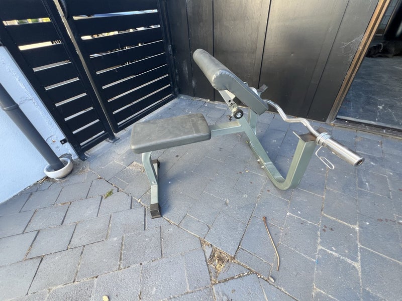 Seated Arm Curl inc bar Carousel 3