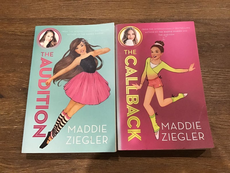 Maddie Ziegler Books x2 : The Audition & The Callback Carousel 1