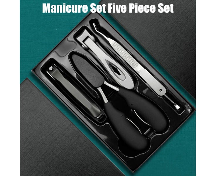 Large Nail Clippers Set, 5 Pcs Sharp Toenail and Fingernail Clippers f Carousel 8