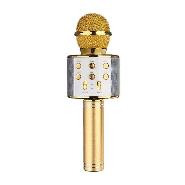 Bluetooth Karaoke Mic – Wireless Microphone with Built-in Speaker Carousel 1