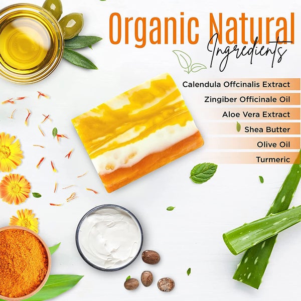 Organic TURMERIC Soap Bar | Pure Natural (sold out this item no stock)62863859867139114