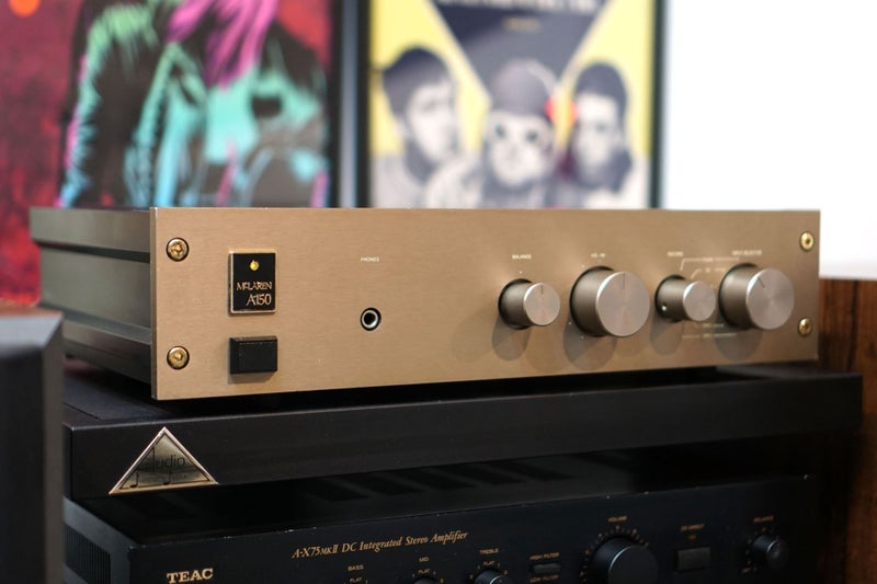 McLaren A150 Gold Audiophile Amplifier Made in NZ - The Real HiFi Gem - Recapped Carousel 1