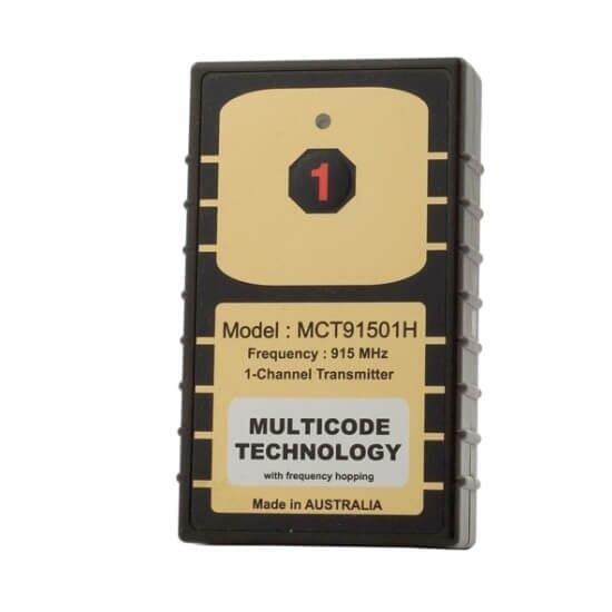 Elsema Multicode 915MHZ 1 Button Genuine Remote MCT91501 Carousel 1