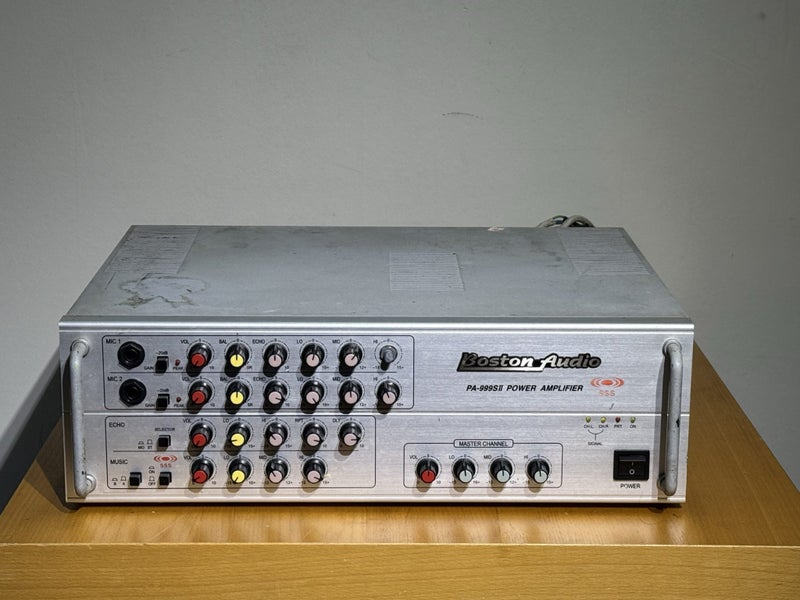 Boston Audio PA-999S I Stereo Power Amplifier – 120W Made in Korea THD 0.1% Carousel 2
