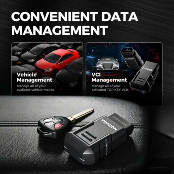 TOPDON TOPKEY Car Key Programmer For TOYOTA Carousel 2