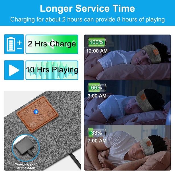 NEW Bluetooth Sleep Headband Headphones Sale Sale Carousel 2