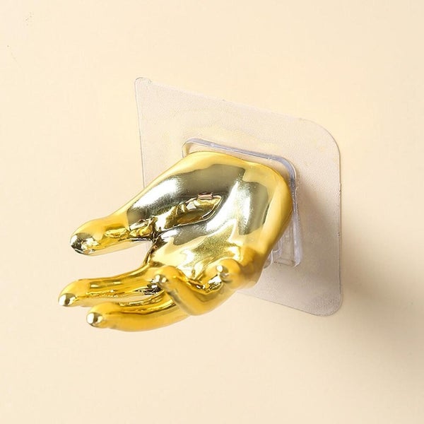Hand Shaped Hooks Creative Coat Hook Coat Hooks for Living Room Home Bedroom Carousel 5