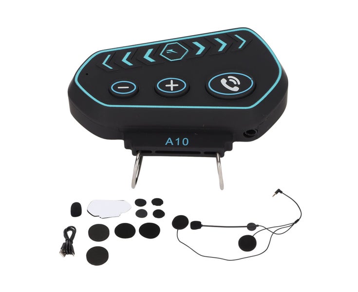 BTA10 Helmet Headset IP67 Waterproof 2600mAh Battery Wireless Headphon Carousel 1