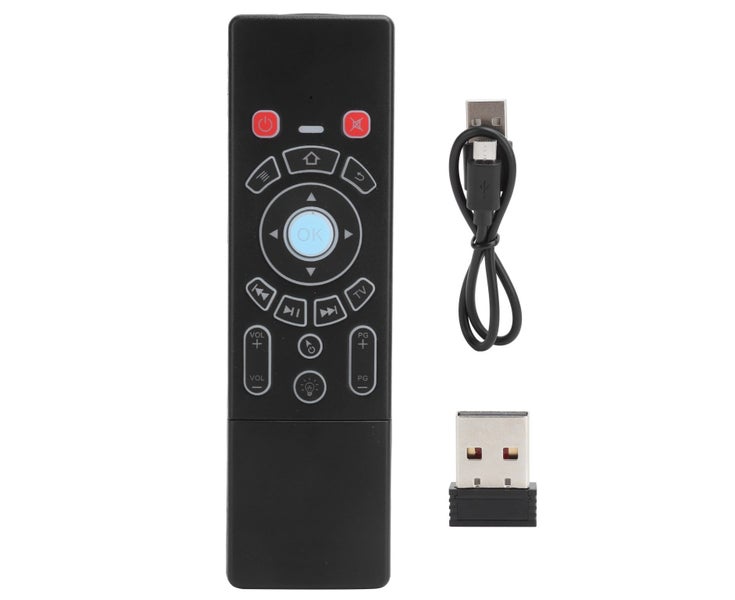 Air Remote Mouse Keyboard 2.4G 6?Axes Gyroscope Touchpad Backlit for A Carousel 1