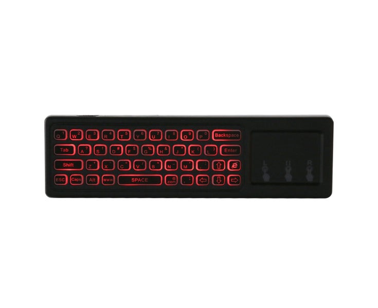 Air Remote Mouse Keyboard 2.4G 6?Axes Gyroscope Touchpad Backlit for A Carousel 8