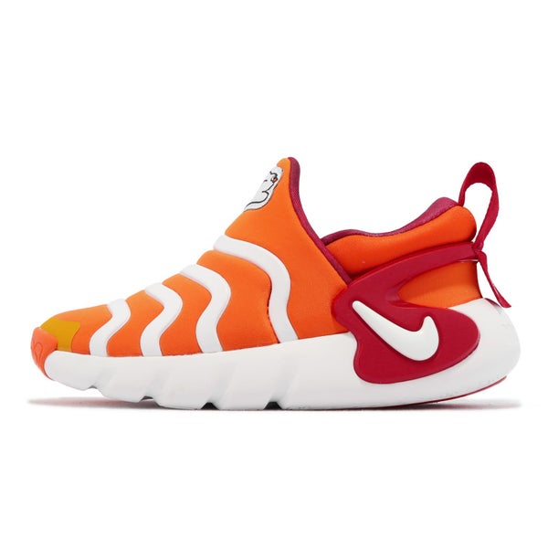 Nike Dynamo GO SE PS Rabbit Safety Orange White Kid Preschool Slip On FD4633-811 Carousel 1