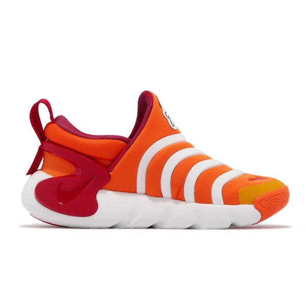 Nike Dynamo GO SE PS Rabbit Safety Orange White Kid Preschool Slip On FD4633-811 Carousel 2