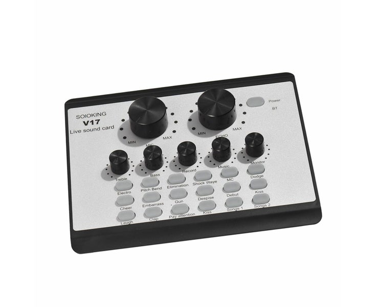 Streaming Sound Card V17: Multi-functional Device for Dual Mobile and Compu Carousel 2