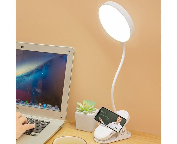 LED Clip Lamp for Kids: 360?a Flexible Reading Light, Clip-on Lamp, 3 L Carousel 1